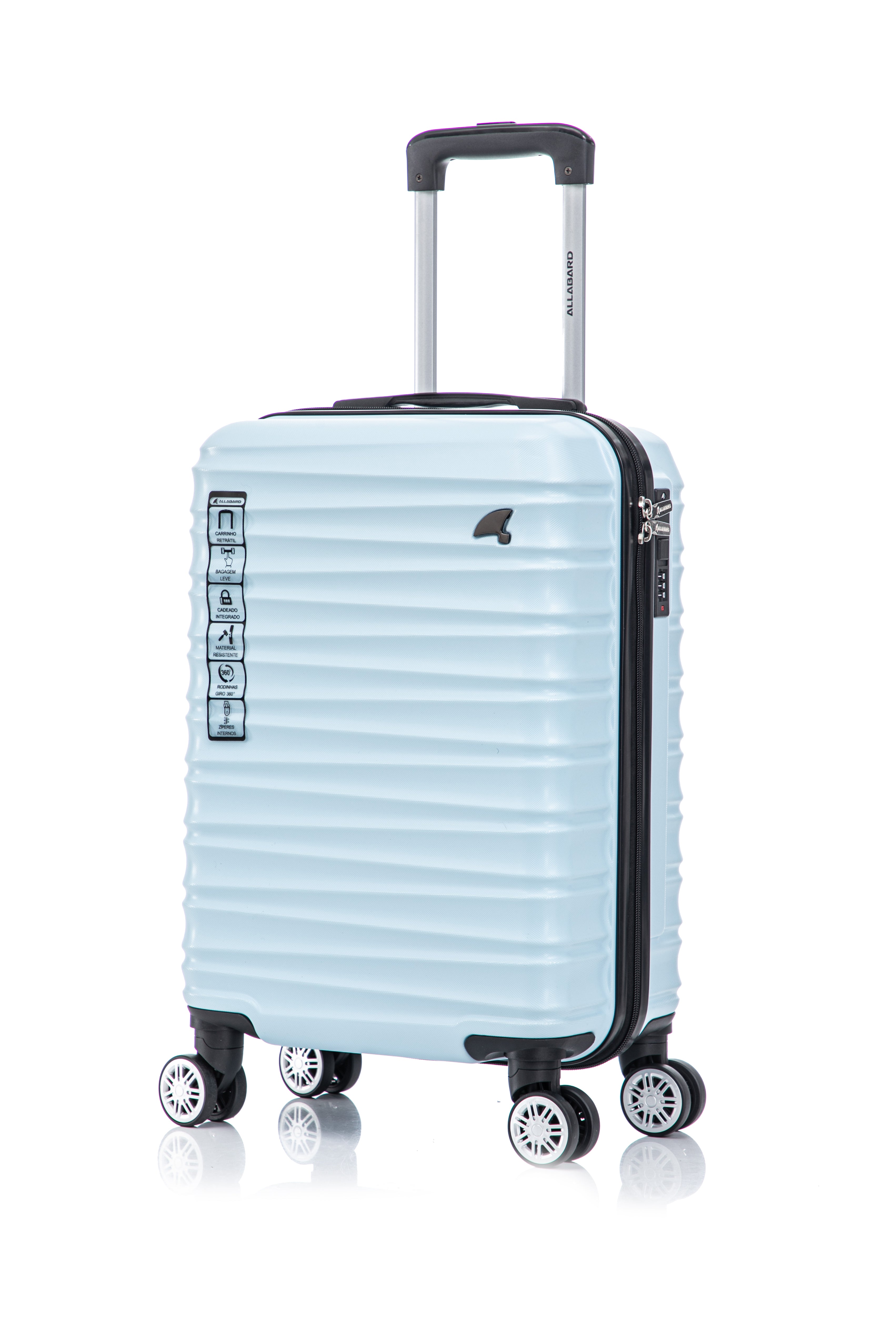 Mala de Viagem 23kg Pisa Azul/Blue - Casco ABS Premium