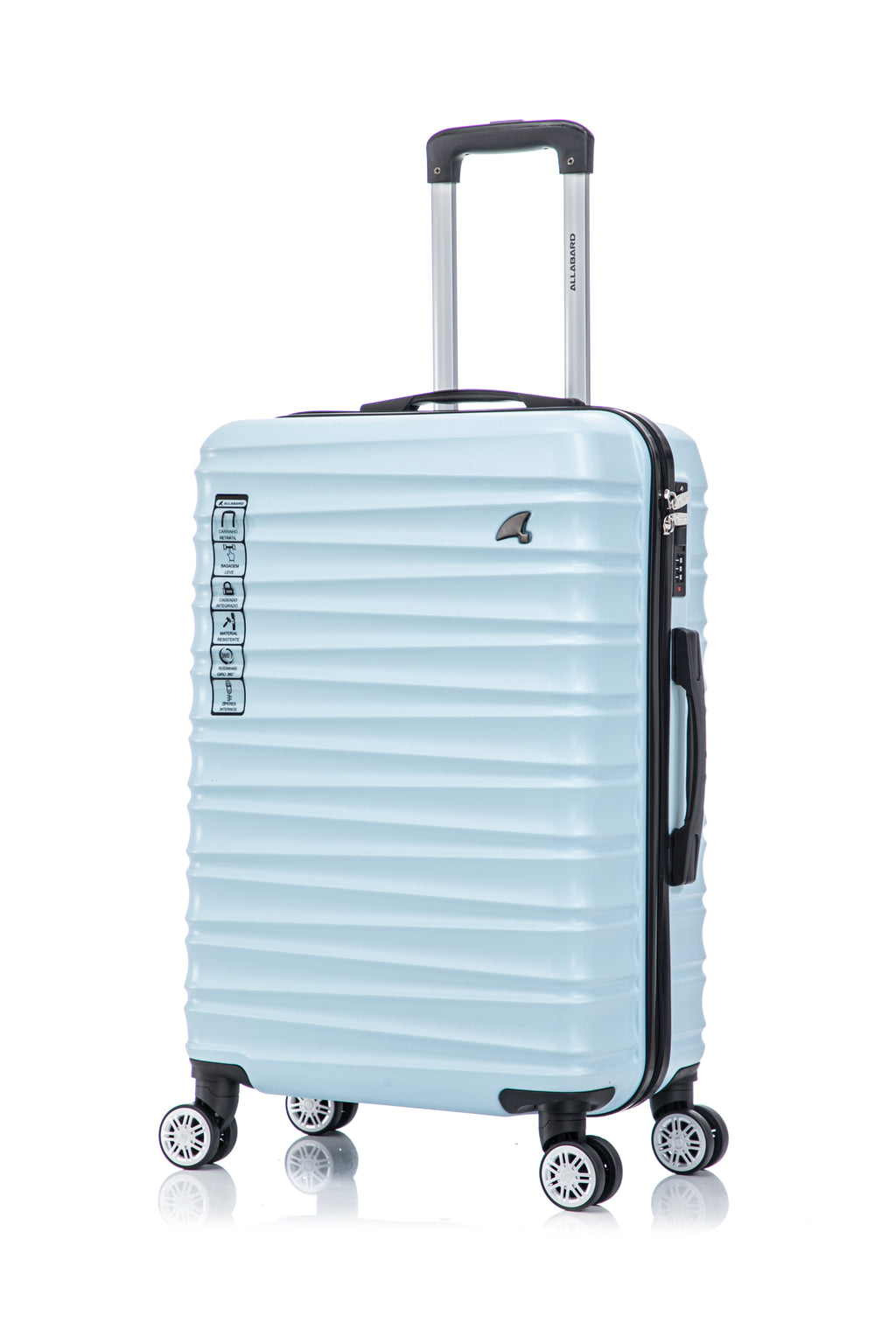 Mala de Viagem 32kg Pisa Azul/Blue - Casco ABS Premium