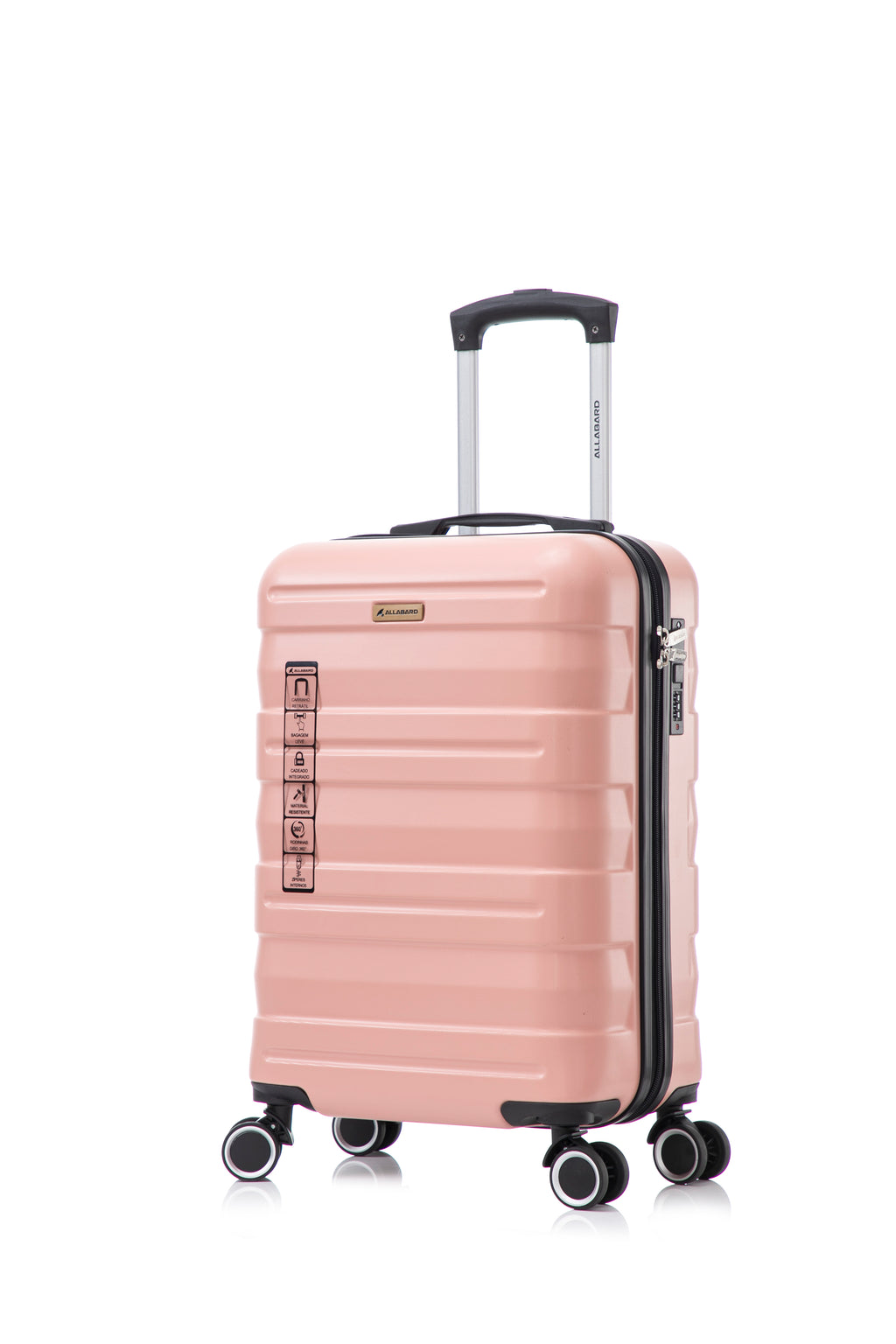 Mala de Bordo 8kg A045 Rosa/Rose - Casco ABS Premium