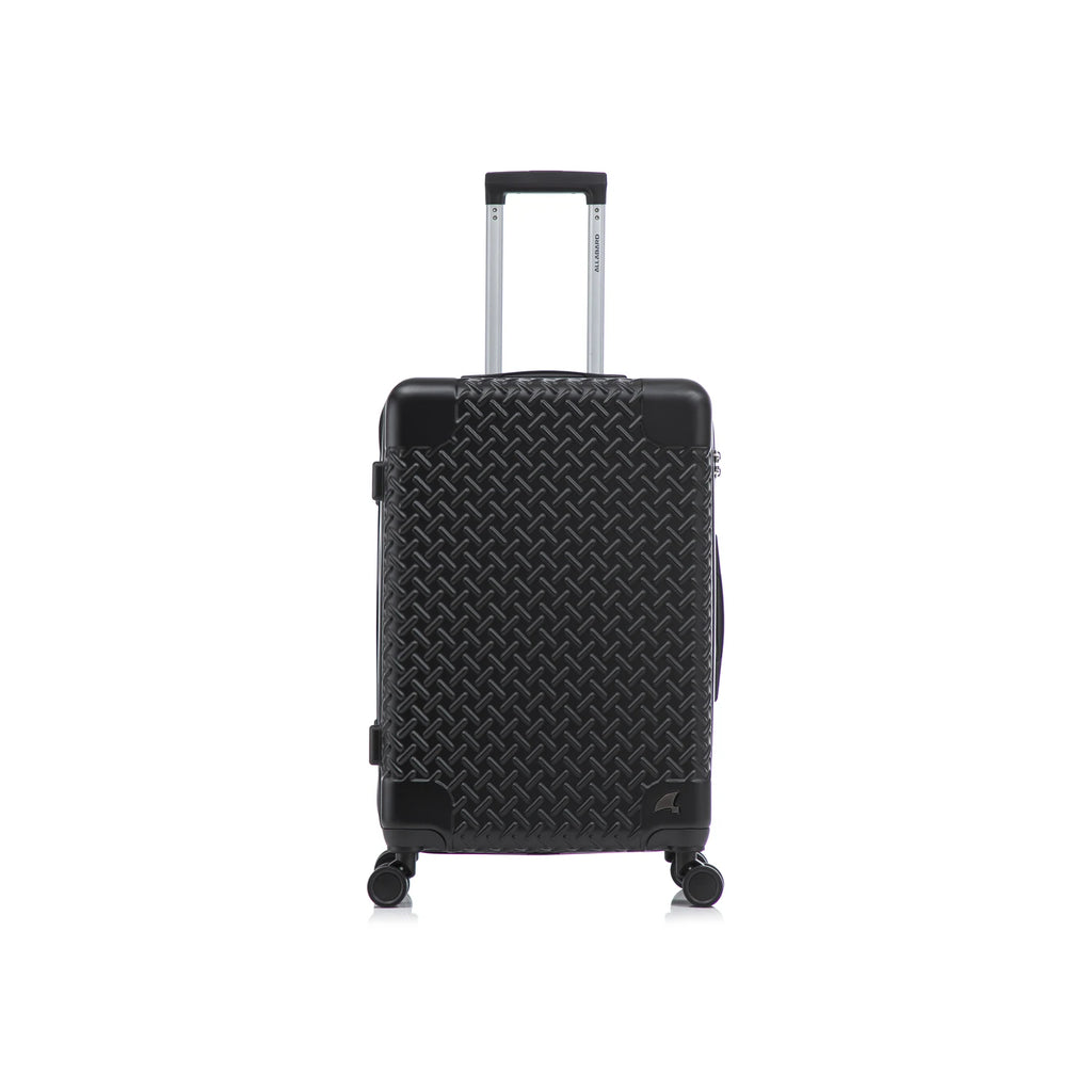 Mala de Viagem 23kg Cargo 24" Preto/Black - Casco ABS Premium | Allabard