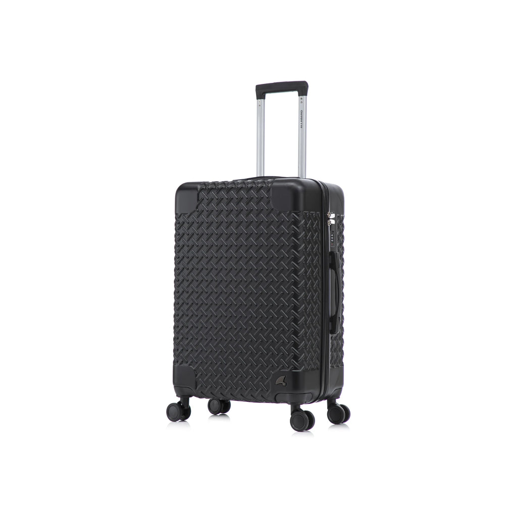 Mala de Bordo 8kg Cargo 18" Preto/Black - Casco ABS Premium com Rodas Removíveis | Allabard