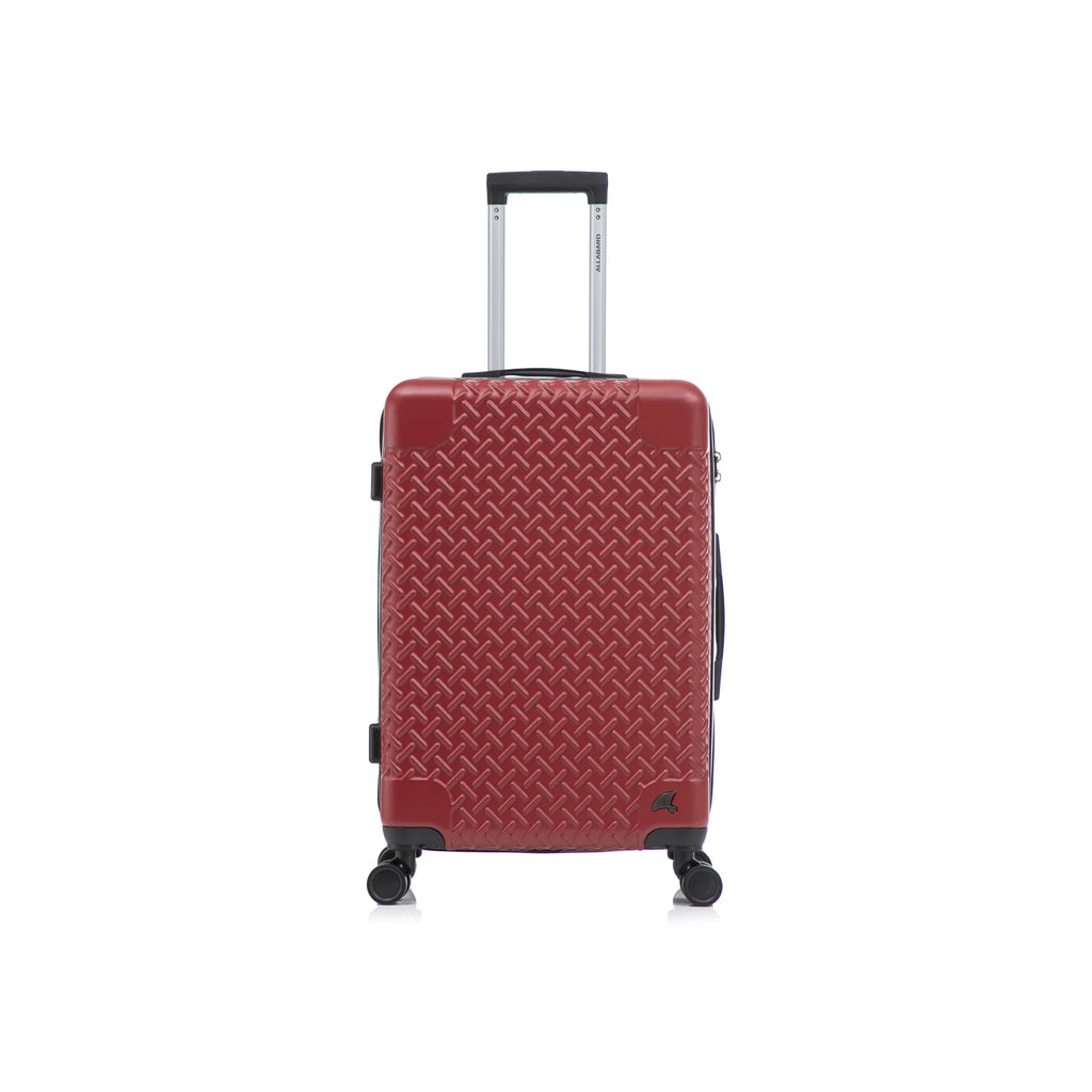 Mala de Viagem 23kg Cargo 24" Vermelho Vinho/Wine Red - Casco ABS Premium | Allabard