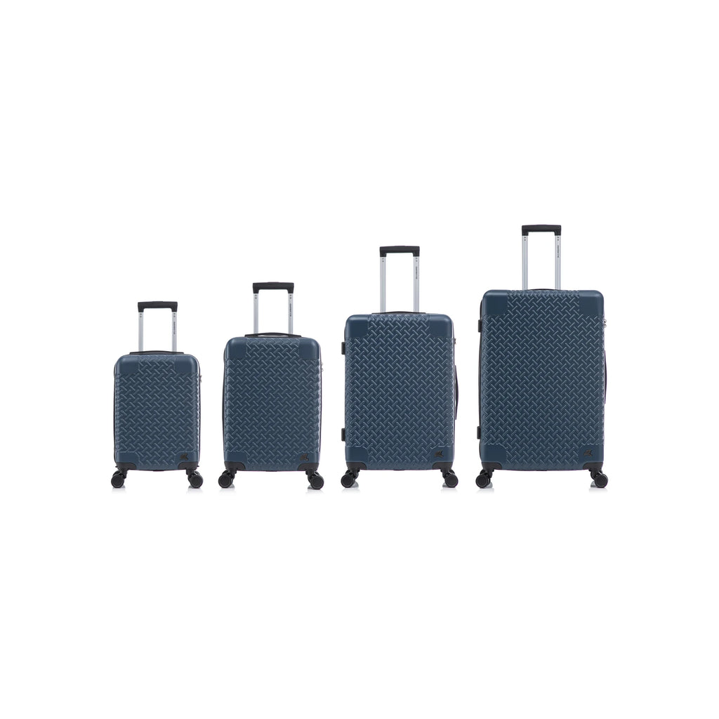 Mala de Viagem 23kg Cargo 24" Naval/Navy - Casco ABS Premium | Allabard