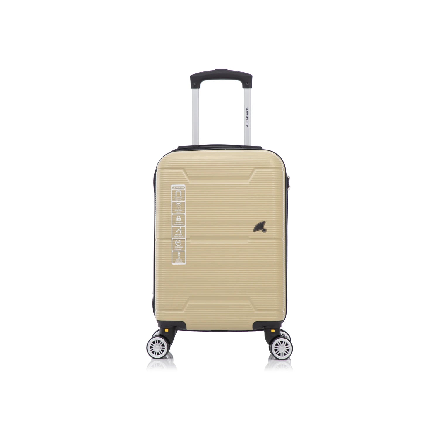 ALLABARD MALA DE BORDO 8KG VERONA CAQUI (FAVOR NÃO ALTERAR)